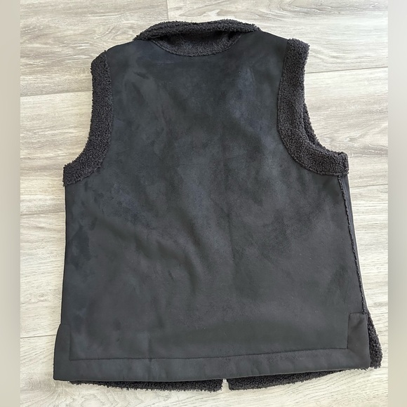 Susan Graver Faux Suede Vest - Picture 2 of 7